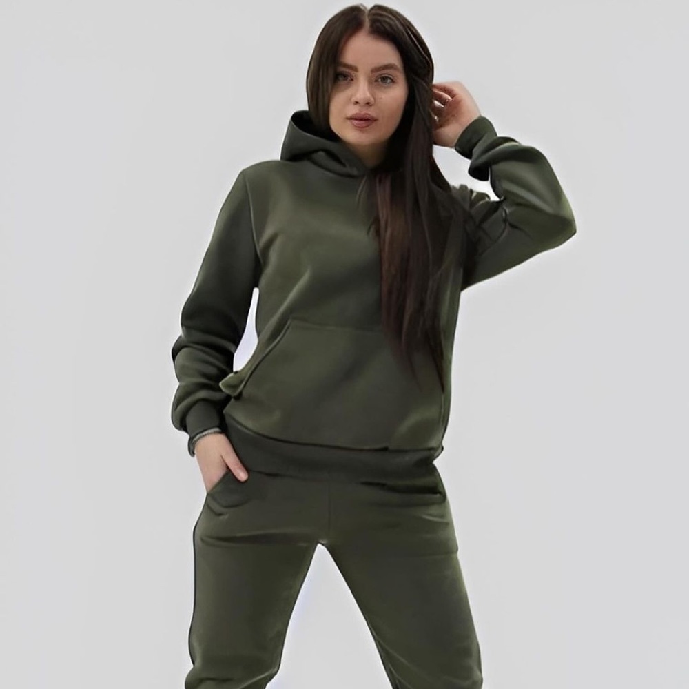 NEW Hoodie & Joggers winter set ❄️ Fleece model. 90% premium Turkish cotton.
